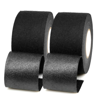 Schwarzes Hitzebeständiges Elektrisches Klebeband 9mm - 50mm Kabelbaum-Isolierband Automotive Stoffband Geräuschdämpfendes Klebeband
