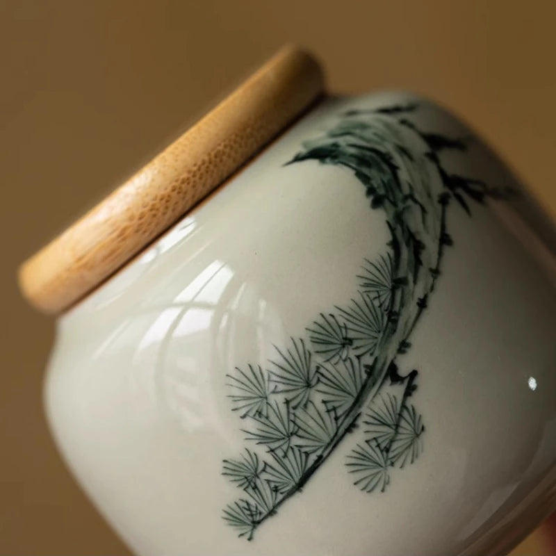 1 Stück Mini-Keramik-Urne für Haustiere, Haustierzähne und Haarsammlung, Gedenkglas für Katzen, Hunde, Hamster, Kaninchen, Urne im chinesischen Stil