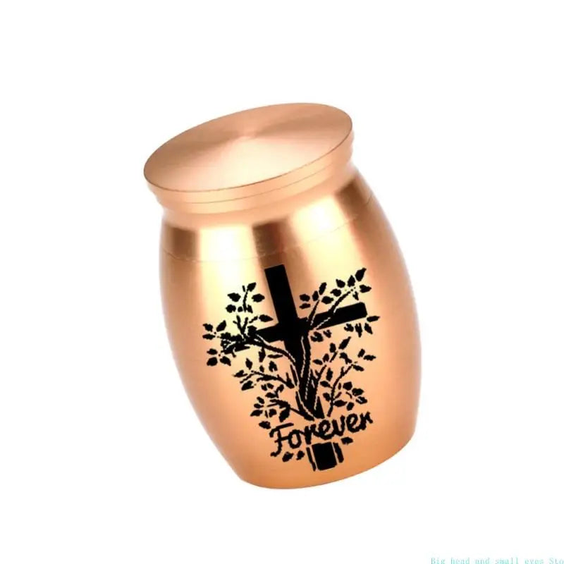 581c kreative Haustier -Einäscherung Schmuck Urne Sarg für Asche Sarg Urne Mini Jar