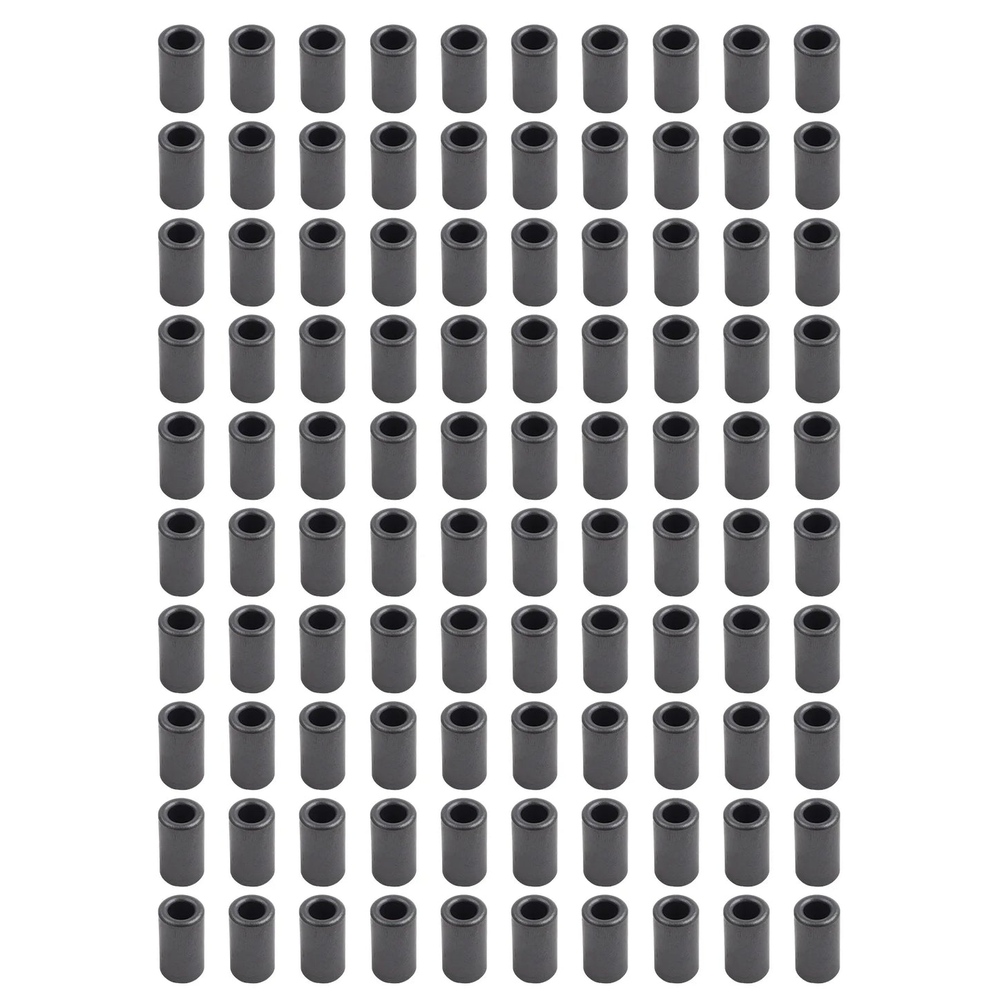 100 Anti-Interferenz-Ferritkernringe mit kompakten Abmessungen für kleine elektronische Geräte und Komponenten
