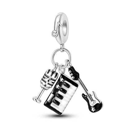 925er Silber vergoldete baumelnde Charms-Perlen für Original-Armbänder, DIY-Modeschmuckherstellung