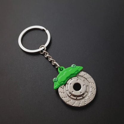 Mini Zink-legierung Auto Teile Schlüsselanhänger Simulierte Geschwindigkeit Getriebe Absorber Motor Kolben Anhänger Auto Schlüssel Halter Schlüsselring Nette Männer Geschenk