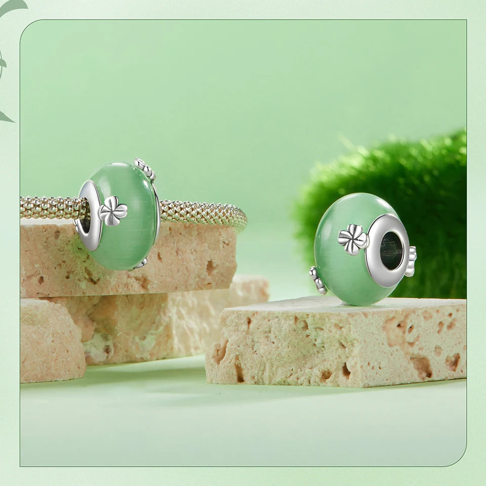 WOSTU Mode Frühjahr Serie Charms Perlen Echt 925 Sterling Silber Blume Vogel Pendent Fit Original-DIY Armband Halskette Schmuck