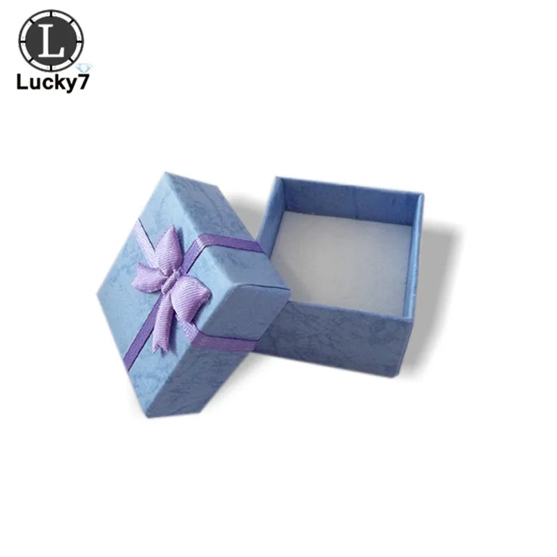 4*4*3cm 120 stücke Schmuck Boxen für Organizer Schmuck Display Verschiedene Farben Ring Box Kleine geschenk Boxen