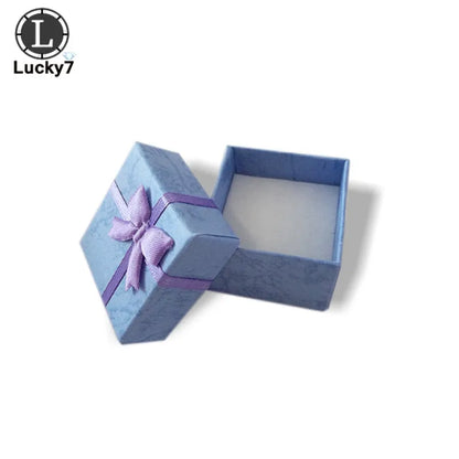 4*4*3cm 120 stücke Schmuck Boxen für Organizer Schmuck Display Verschiedene Farben Ring Box Kleine geschenk Boxen