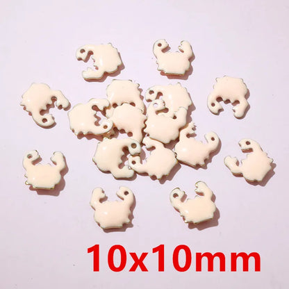 20 Stück 12x6mm Edelstahl Seepferdchen Hippocampus Emaille Anhänger Anhänger Edelstahl DIY Schmuck Herstellung Zubehör Ergebnisse
