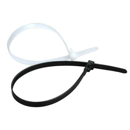 Wieder verwendbare Nylon binder aus 4.8 stücke Kunststoff schwarz weiß 150*4,8mm 250x300mm 8x450mm 8x500mm mm mm mm mm Recycling-Kabelbinder