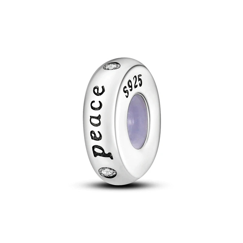 Charm Heiße Verkäufe 925 Sterling Silber Charms Perlen CZ Pave Runde Clip Charms Fit Original Armband Halskette Charms Schmuck Geschenk