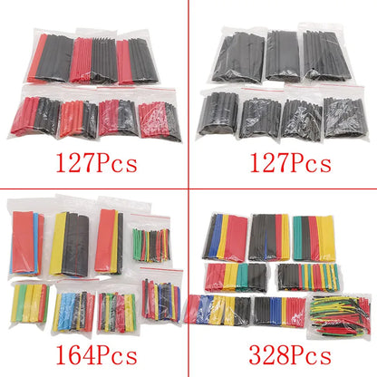 Schrumpfschlauch-Set, Schrumpfschlauch, Drähte, elektrischer Anschluss, Draht, Kabel, Verpackung, Isolierschlauch, Schrumpfschlauch