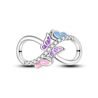 Neue 2025 925 Sterling Silber Charms Perlen Liebe Herz Rosa Original Charm Anhänger Fit Charm Armbänder DIY Schmuck Geburtstag Geschenk
