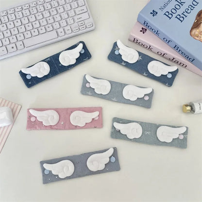 Stoff-Kabel-Organizer-Clip, süß, kausal, tragbar, Kabel-WrapTie für Ladegerät, Kopfhörer, USB-Kabel-Organizer, Reisen, unverzichtbar