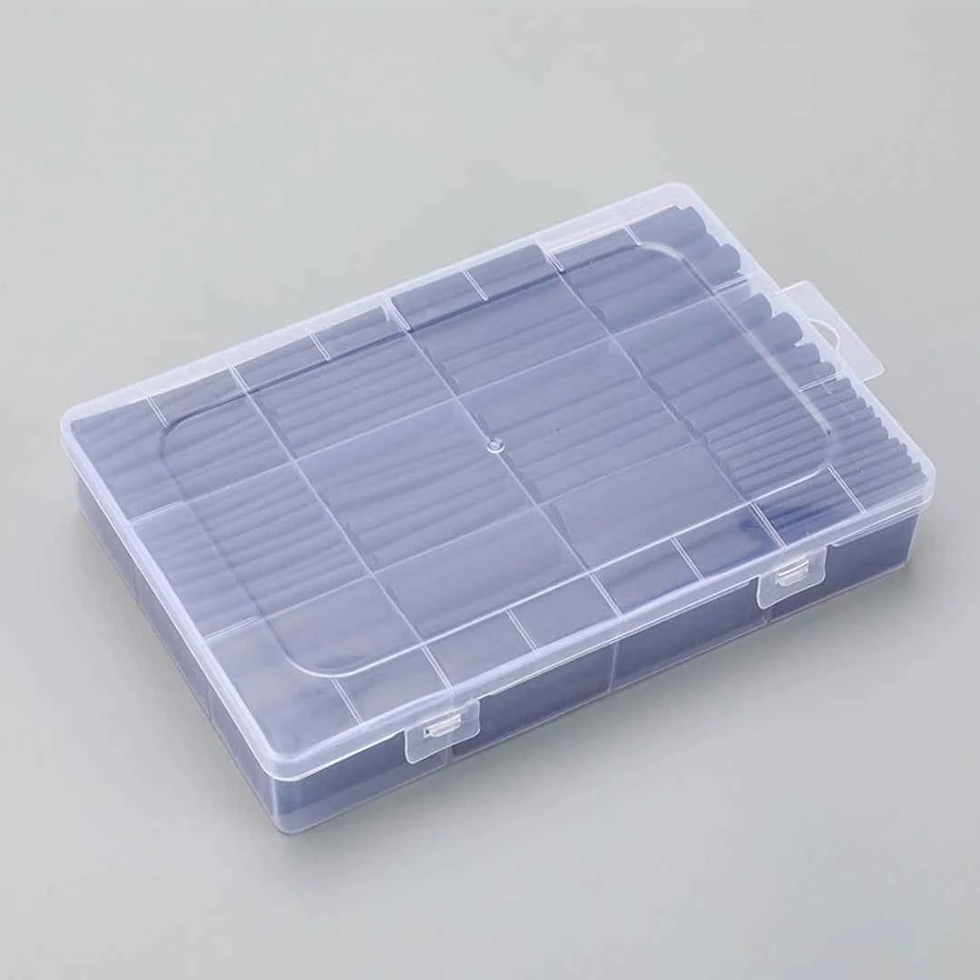 Schwarzes Schrumpfschlauch-Set mit 3:1 Verhältnis, selbstklebend ausgekleideter Draht, Schrumpfschlauch, industrieller Drahtverbinder, Kabelhülsen, Schutz