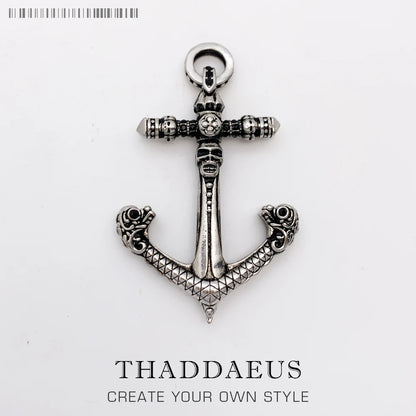 Anhänger Haken Maori Afrika Ornament Schädel Drachen Feder Eidechse Anker Ethnische Schmuck Europa Bijoux Geschenk Für Frau & Männer