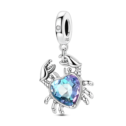 Charms aus 925er-Sterlingsilber, Baum des Lebens, Perlen, Kürbiskopf, Liebesherz, baumelnd, passend für Original-Armbänder, Halsketten, DIY-Modeschmuck