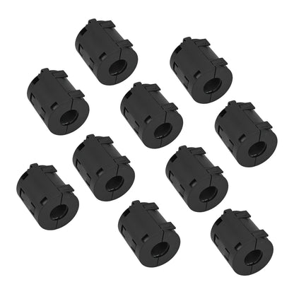 10PCS Ferrit Ring Schwarz Clip-On Ferrit Ring Noise Suppressor Kabel Klemme 13mm Ferrit Kern Schnur ring Noise Filter Draht Kabel