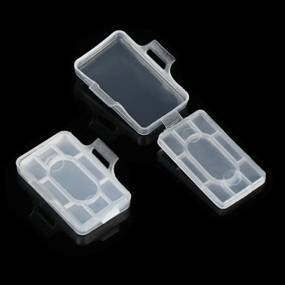 50PCS Display Identifikation Box Kabelbinder Marker Tag Wasserdichte Transparente Kabel Zeichen Karten Label