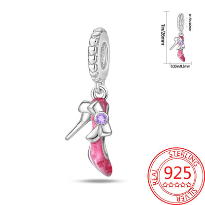 Neue Kollektion aus 925er-Sterlingsilber, Winterserie, Skaten, Schlittschuh-Charm, passend für DlY-Armbänder, Halsketten, Schmuck, feine Geschenke