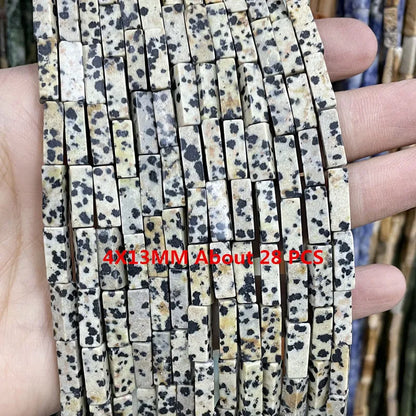Natürliche Stein Dalmatiner Jaspis Runde Würfel Facettierte Rondelle Lose Spacer Perlen Für Schmuck Machen Charms DIY Armbänder Halskette