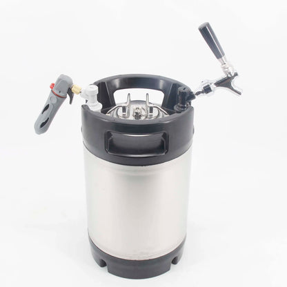 Ball Lock CO2 Patrone Fass Ladegerät Tragbare Homebrew Fassging Fassbier Abgabe Soda, Der Tragbare CO2 Fass Ladegerät