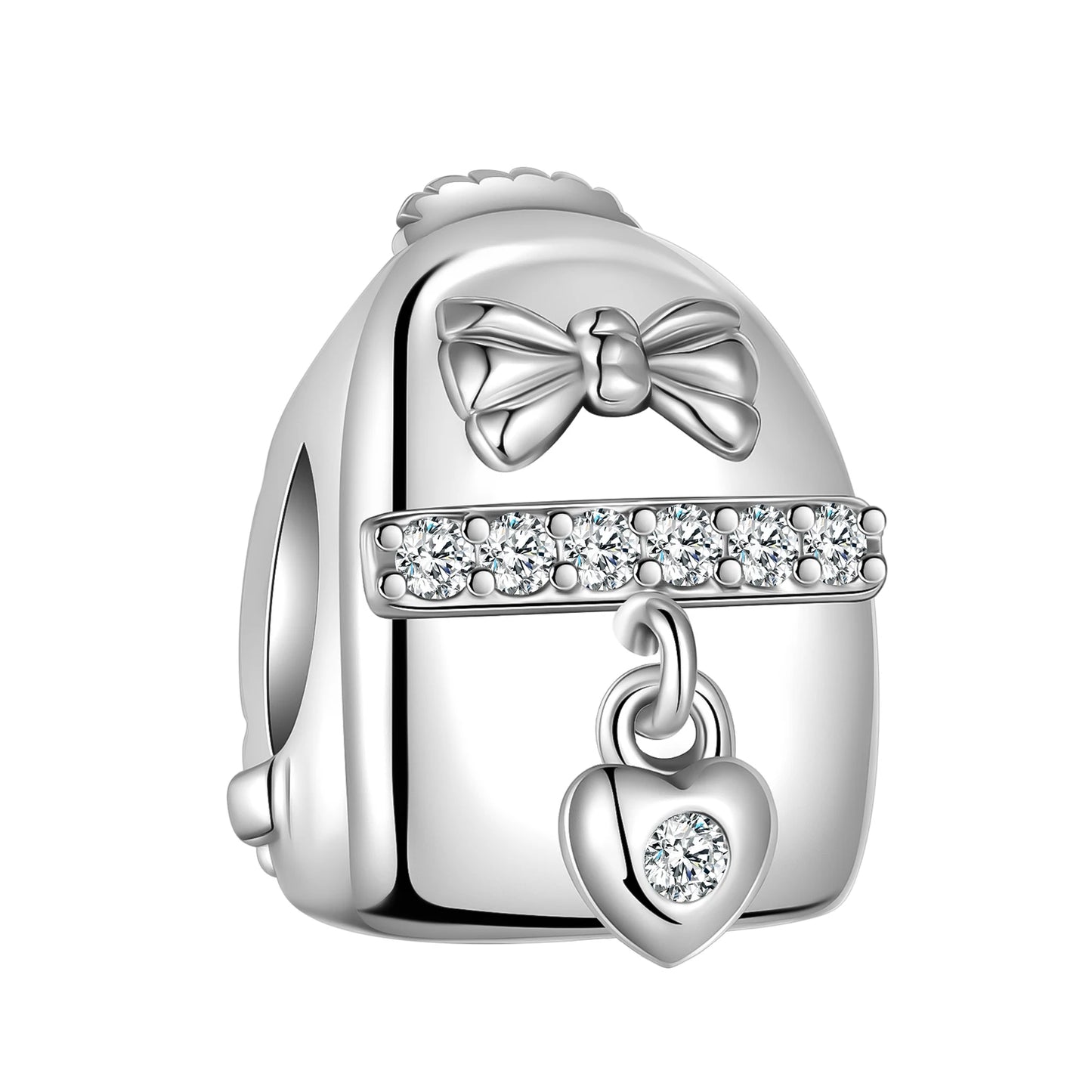 925 Sterling Silber Familie Schmetterling Flugzeug baumeln Perlen passen original Pandora Charms Armbänder DIY Perle Frauen Schmuck herstellung