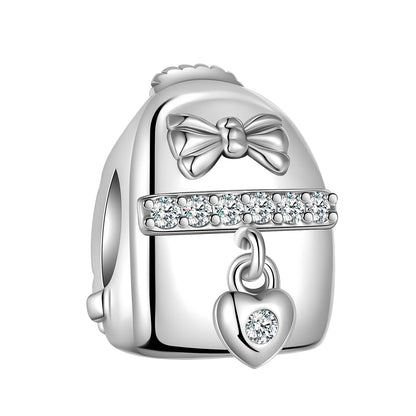 925 Sterling Silber Familie Schmetterling Flugzeug baumeln Perlen passen original Pandora Charms Armbänder DIY Perle Frauen Schmuck herstellung