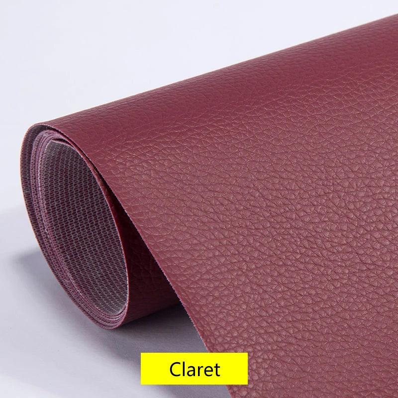 100x137cm selbst klebendes Leder Reparatur band DIY schwarz selbst klebendes Leder Reparatur band für Sofa Reparatur Patches klebrig