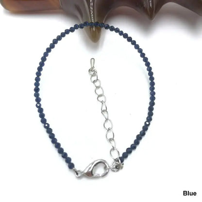 High Quality Natural Stone 2-3mm Handmade Micro Faced Beads Women's Agate Crystal Zircon Bracelet Jewelry Gift