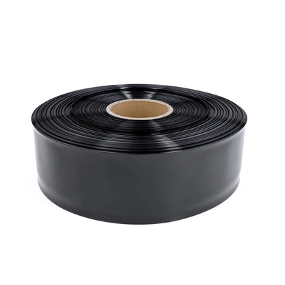 3/5M PVC Schwarzer Schrumpfschlauch Breite 29,5mm ~ 200mm 18650 Lipo Akku-Pack Isolierte Kabelhülle Schutzfolie Batteriefolienummantelung
