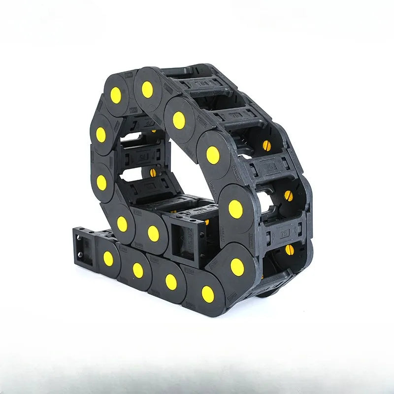 Offene Schlepp ketten brücke 30x38mm 30x50mm 30x57 30x77 30x103 geschlossene Kabel kette Schlepp draht träger verbesserte Übertragung