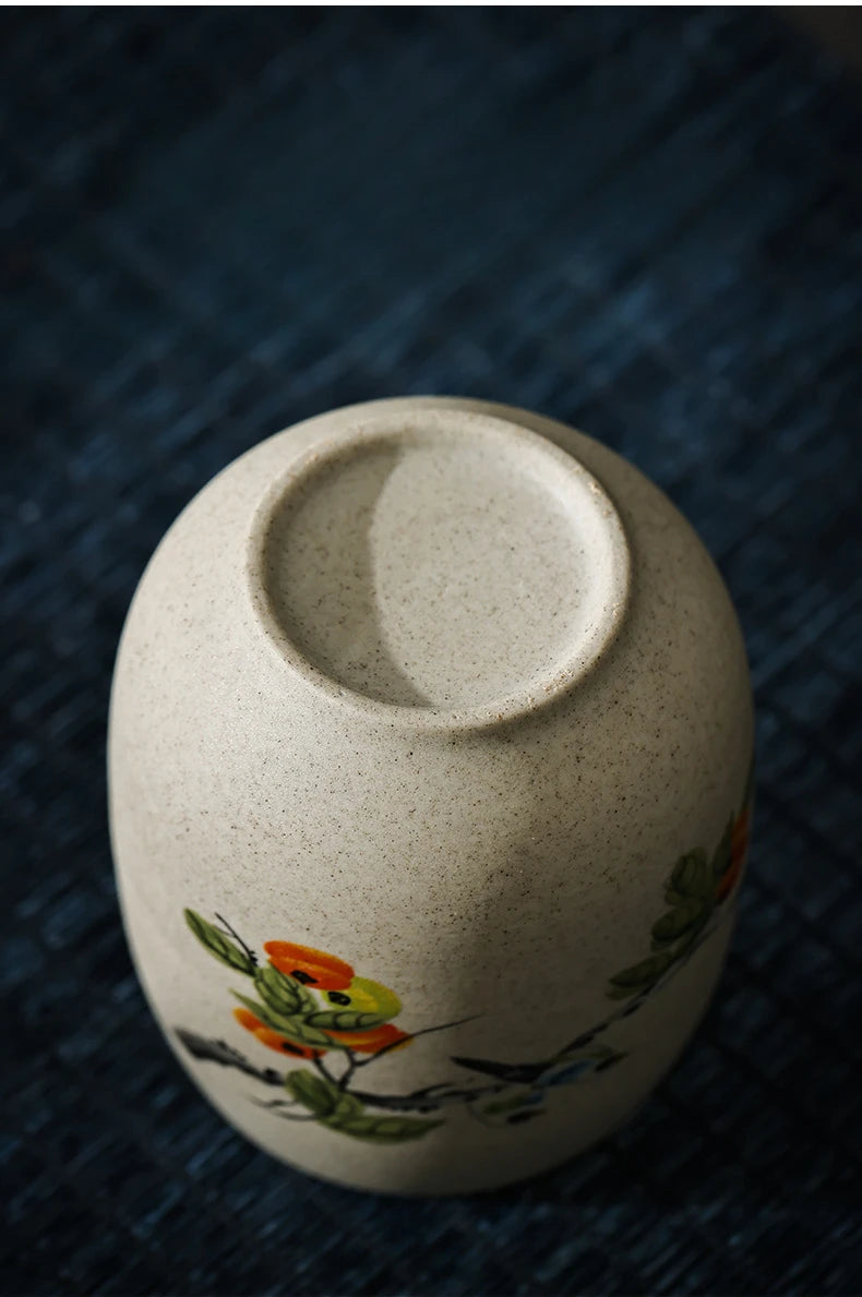 Small ceramic urns for human ashes, adult dog ashes, miniature memorial, retro ashes, personalized casket
