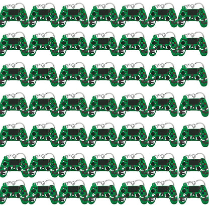 50PCS Schlüsselbund für Jungen Männer Gamepad Schlüsselring Joystick Game Controller Schlüssel Zubehör fit Handtasche Schlüssel Anhänger Freunde Schlüssel geschenke