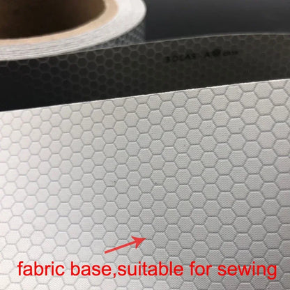 5cm x 1/3/5m hoc hinten sives reflektieren des Solas band für genähte Rettungs ringe oder selbst klebendes Warnband für Kleidung
