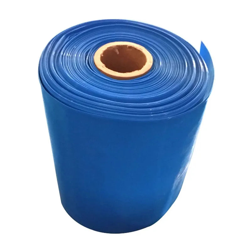 1kg antike Lithium batterie wärme schrumpf bare Folie blaue Hülle PVC-Schrumpf schlauch hülse 160-400mm breit