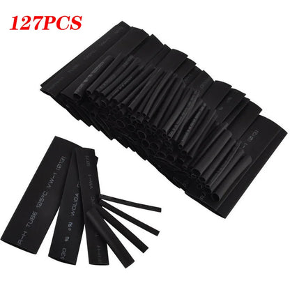 580/328/127PCS Schrumpfschläuche kit 2:1 Schrumpf Draht Schrumpfen Wrap Schläuche Draht Verbinden Abdeckung Schutz mit Heißluft Pistole