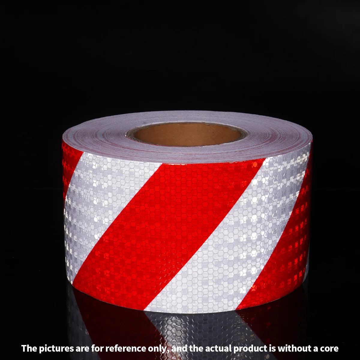 Reflektierendes Sicherheitswarnband, selbstklebender, glänzender Twill-Druck für die Fahrzeugwarnung, reflektierendes Klebeband