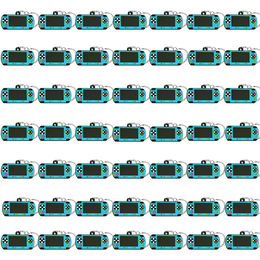 50PCS Schlüsselbund für Jungen Männer Gamepad Schlüsselring Joystick Game Controller Schlüssel Zubehör fit Handtasche Schlüssel Anhänger Freunde Schlüssel geschenke