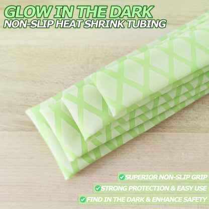 1Pcs Fluoreszenz Schläuche Anti Slip Schrumpf Schlauch Schrumpfung Verhältnis Für Angelrute Oder DIY Elektrische Isolierung