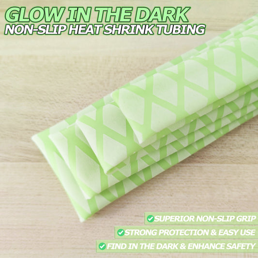 1Pcs Fluoreszenz Schläuche Anti Slip Schrumpf Schlauch Schrumpfung Verhältnis Für Angelrute Oder DIY Elektrische Isolierung