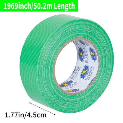 Hochleistungs-Stoffklebeband, 45 mm breit, 11 mil dick, wasserdicht, stark haftendes Stoffband für Reparaturen, DIY-Bastelarbeiten, mehrfarbig, 1 Rolle