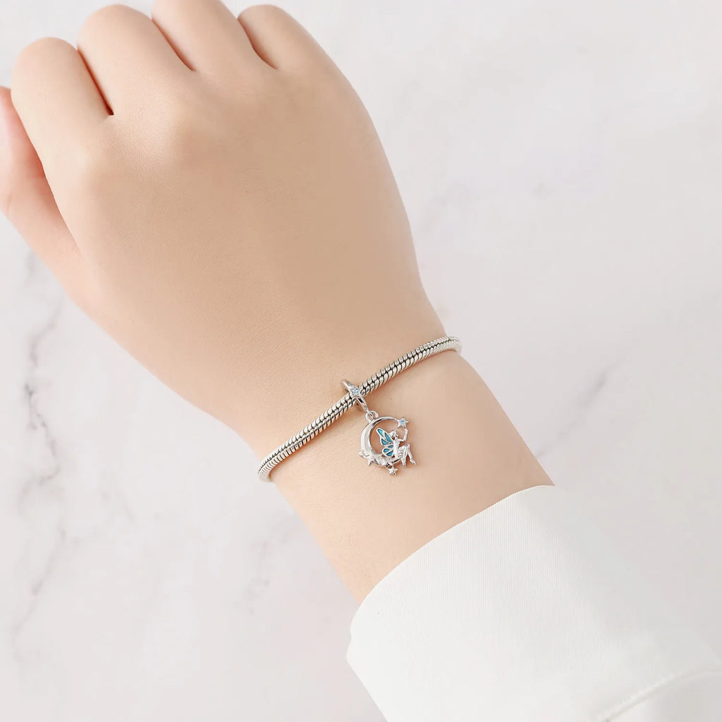 Original S925 Sterling Silber Märchen Der Nussknacker Charms Perlen Fit Armbänder Halskette DIY Party Geschenke Schmuck Zubehör