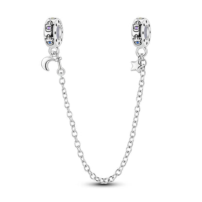 Heiße Verkäufe 925 Sterling Silber Charms Perlen Teufel Auge Fatimas Hand Kreuz Perlen Fit Original Armband Frauen DIY schmuck Geschenke