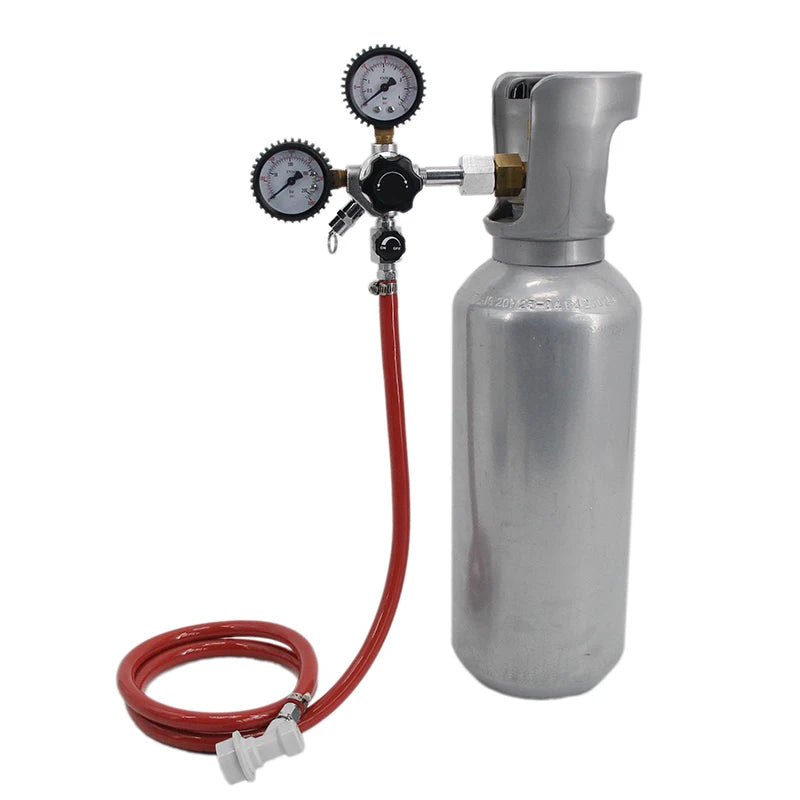 Heavy Duty Dual Gauge CO2 Regler Homebrew Fass Bier Vom Fass Kegerators Regler Sicherheit Druck Relief Ventil