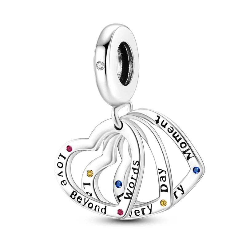 Charms aus 925er-Sterlingsilber, Flugzeug, Reisepass, Elefant, Perlenanhänger, passend für Original-Armbänder, für Frauen, Geburtstag, Modeschmuck, Geschenk