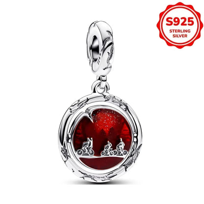 925 Sterling Silber Charms Heiße Star Wars Serie Mandalorianer Helm Anhänger Perlen Original Damen Armbänder DIY Schmuck Geschenke