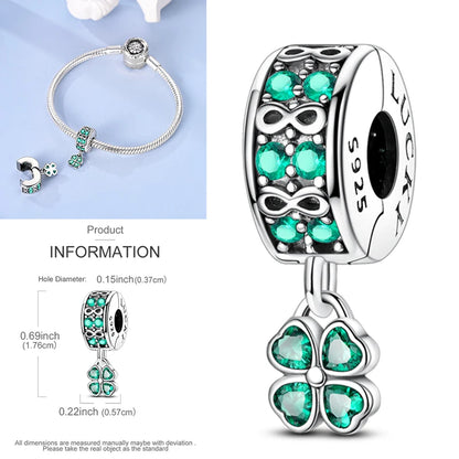 Katze Schmetterling Gänseblümchen CZ Pave Clip Charms Positionierung Schnalle 925 Sterling Silber Silikon Spacer Perlen passen Original Racelet DIY