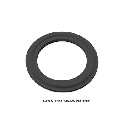 KegLand 4-Zoll TC Perlenförmige Dichtung Silikon EPDM O-Ring Dichtung für Heimbrauen und Barbedarf
