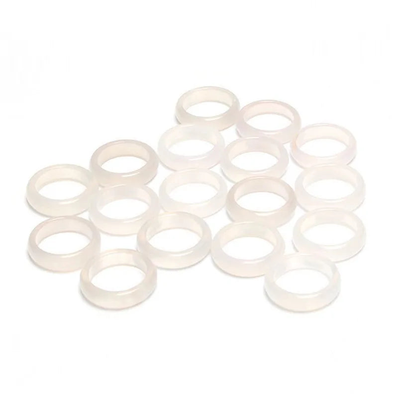 Natürliche Achat Ringe Frauen Edlen Schmuck Zubehör Echte Brasilianische Achat Stein Bunte Ring Für Freundin Mutter Geschenke