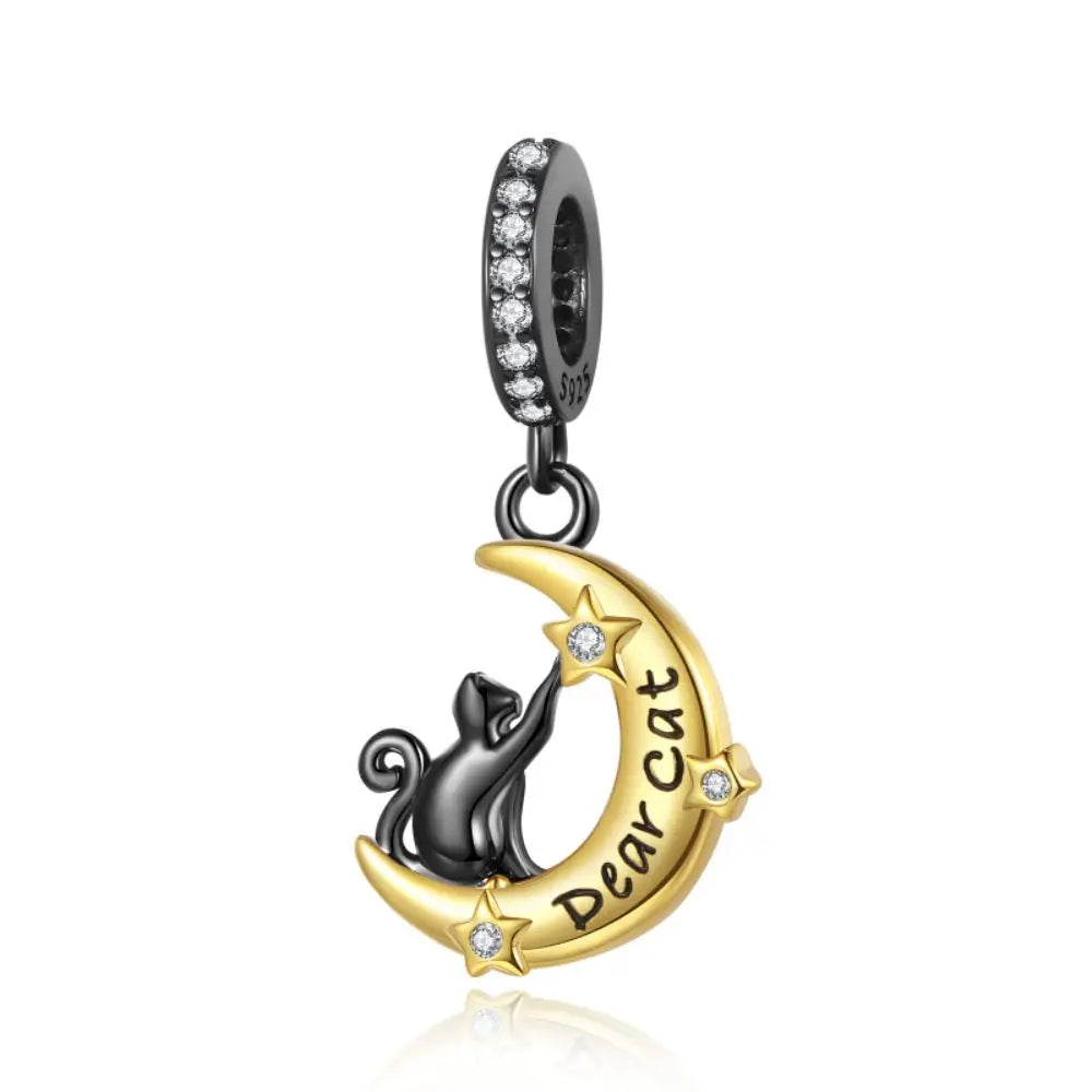 Heißer Verkauf 925er Sterlingsilber Kürbiskopfperlen & fliegende Hexe baumelnder Charm passend für Armband Halloween Anhänger Zubehör Geschenke
