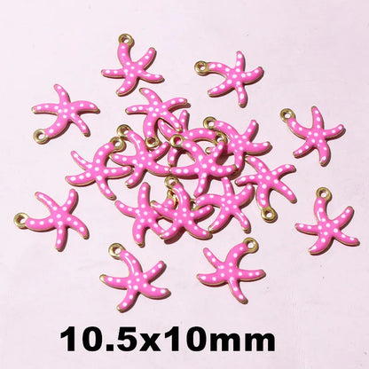 20 Stück 21x10mm Emaille Rose Blumen Anhänger Legierung Metall niedlich Blumen DIY Schmuck Herstellung Zubehör für Halsketten Ohrringe