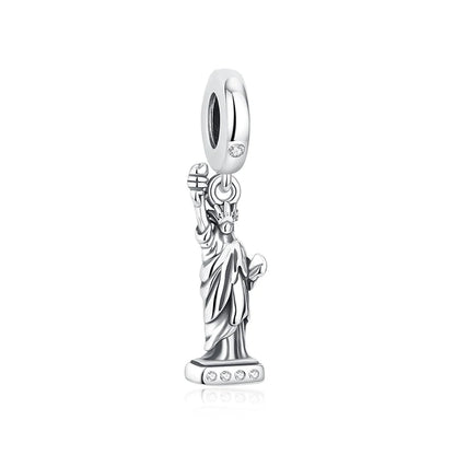 Original 100% 925 Sterling Silber Charm Bead Reise Taxi Motorrad Riesenrad Charms Fit Pandora Armbänder Frauen Diy Schmuck